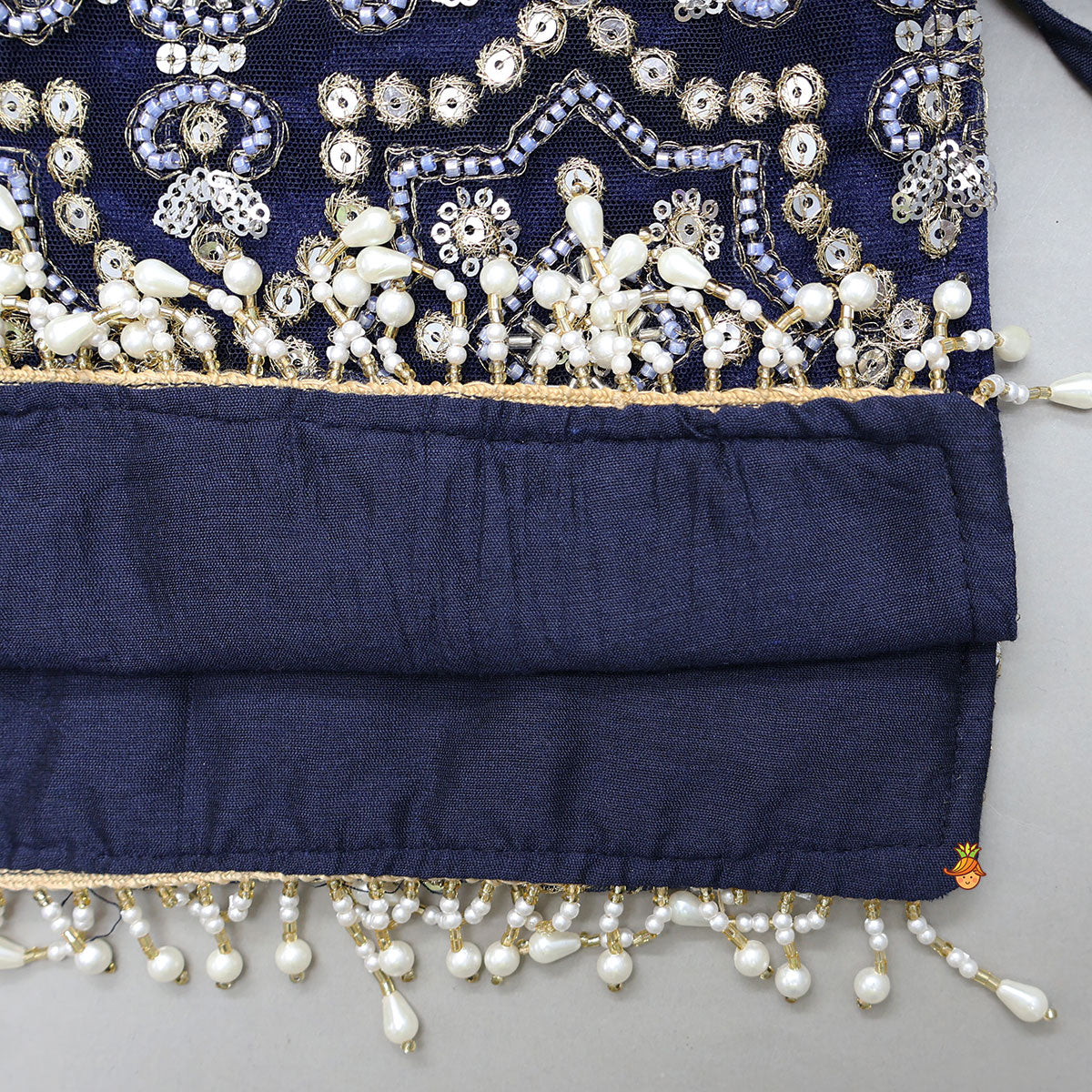 Gorgeous Flared Velvet Anarkali With Embroidered Jacket Style Cape