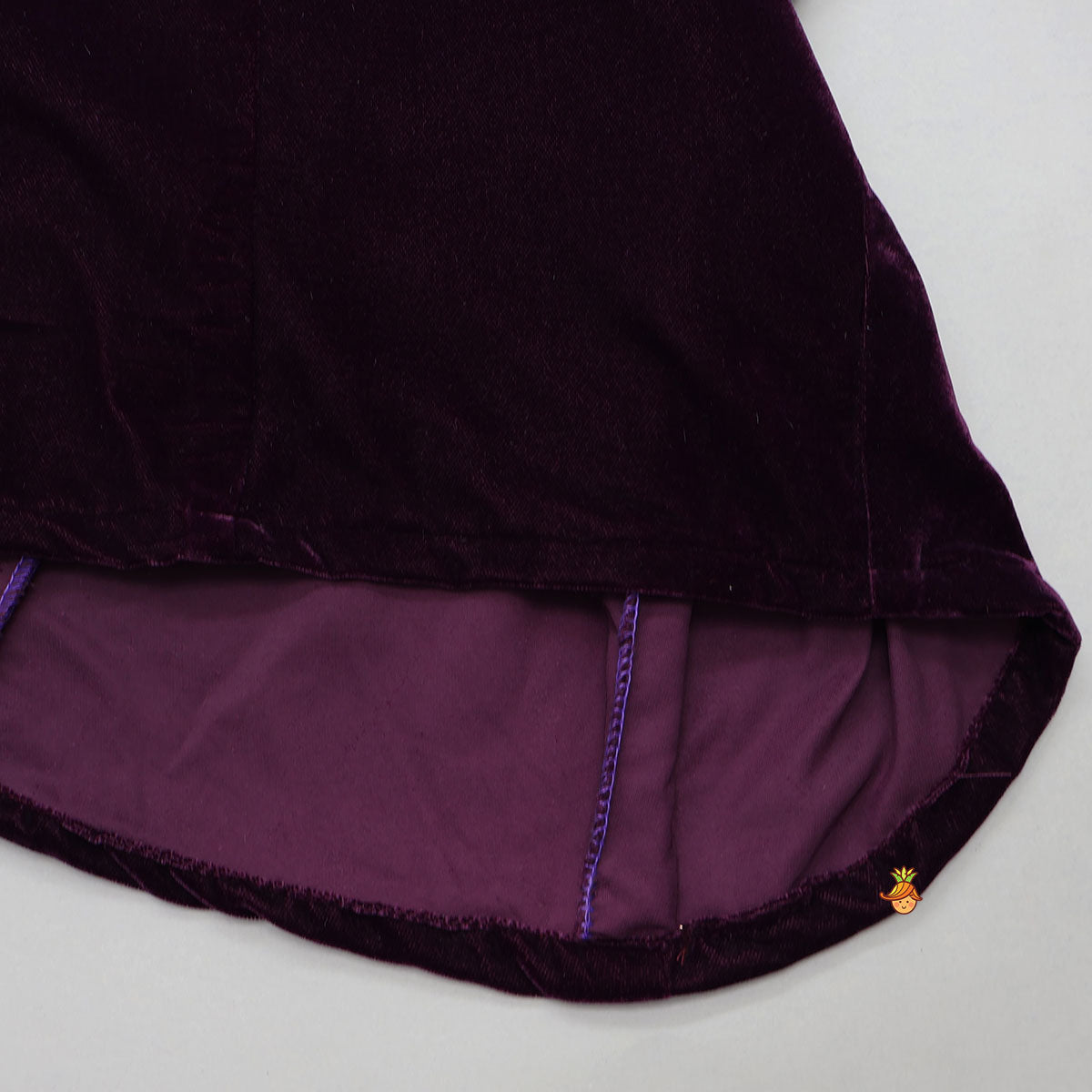 Stylish Velvet Kurti With Salwar And Dupatta