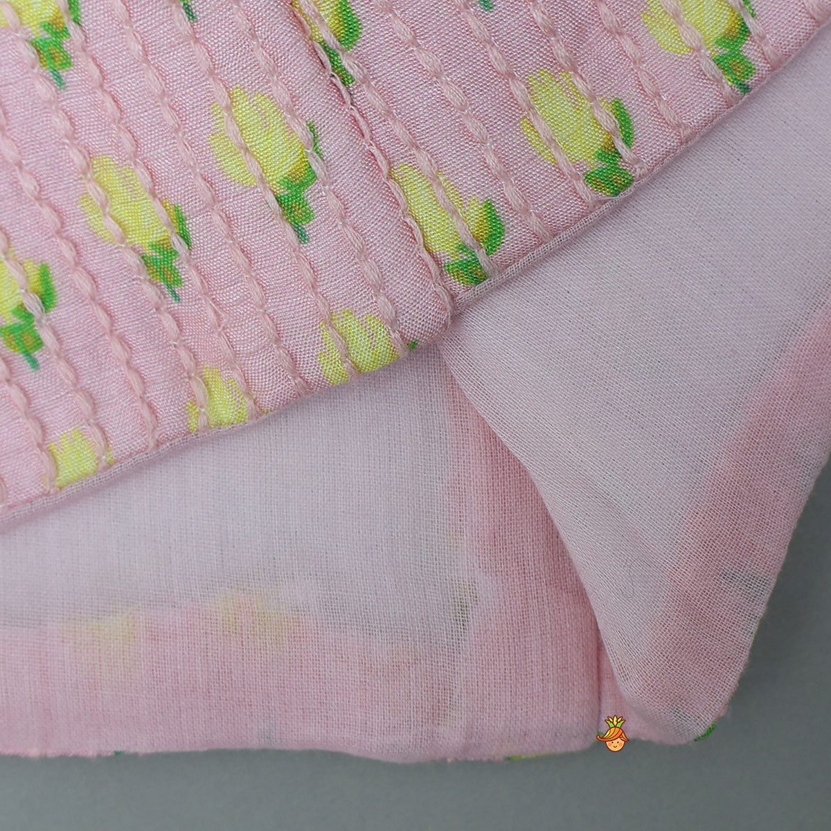 Patch Pocket Kurta With Open Jacket And Pyjama