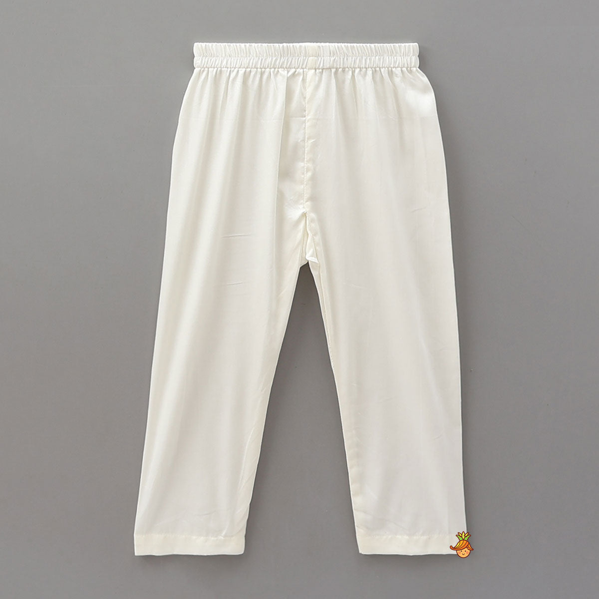 Front-Open Printed Kurta With Pyjama