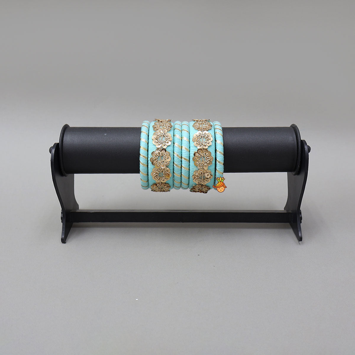 Adorable Thread Bangles With Sequin Detailing