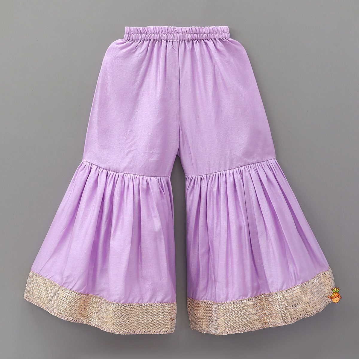 Booti Floral Embroidered Kurti With Sharara And Dupatta