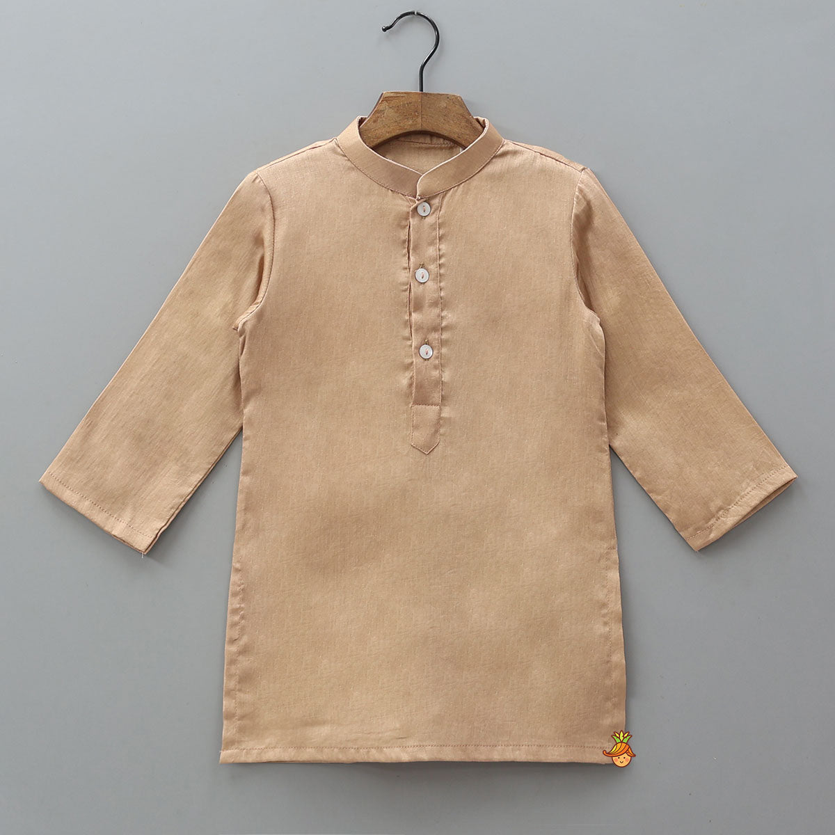 Ethnic Kurta With Velvet Jacket And Pyjama