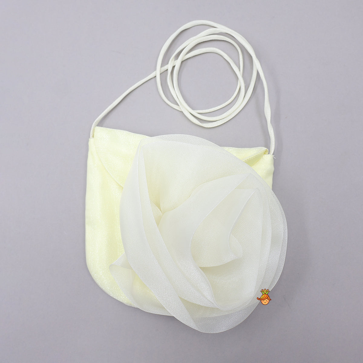 Bow Adorned Inner Top With Hand Embroidered Jacket And Sharara With Floral Sling Bag