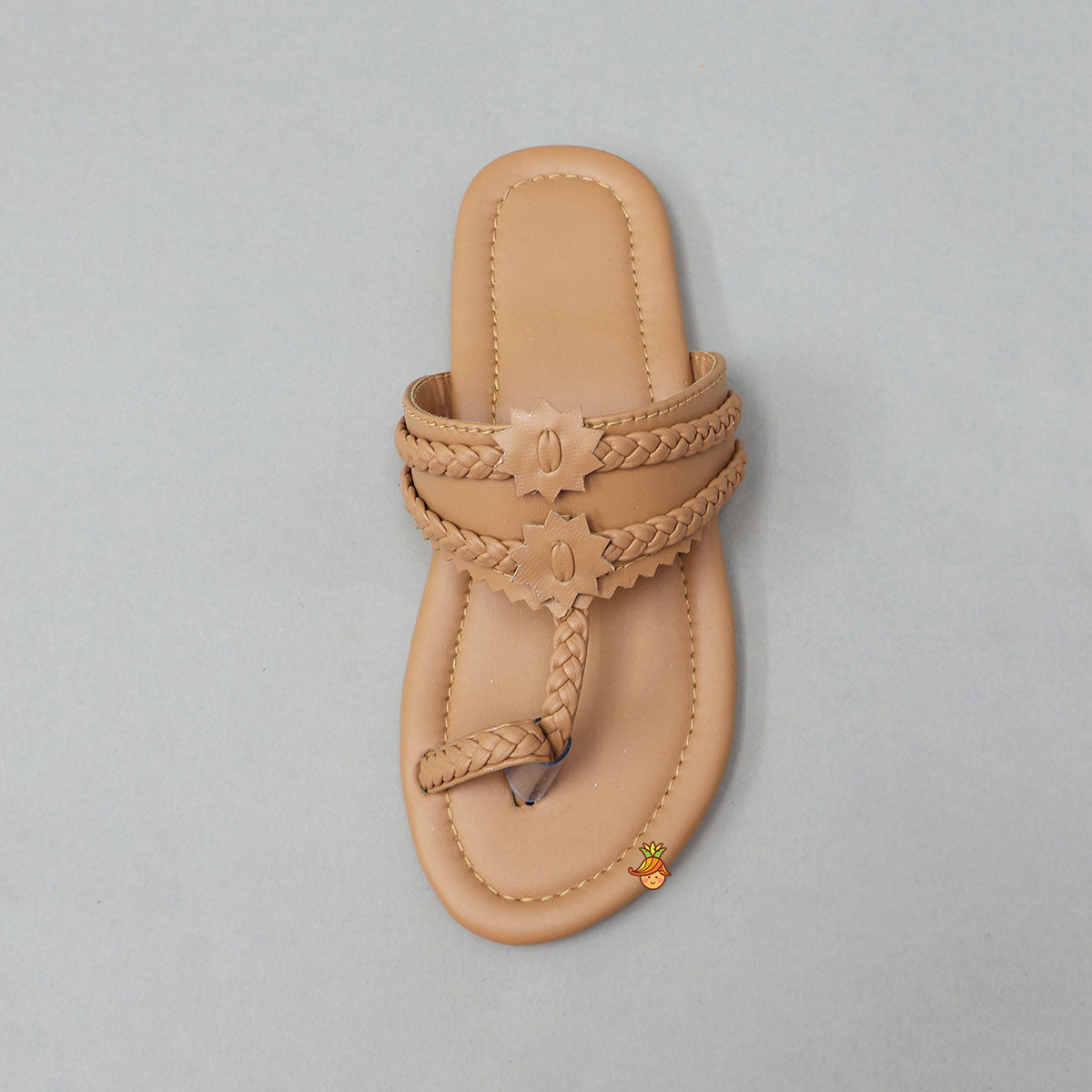 Kolhapuri Flats With Braided Detailing