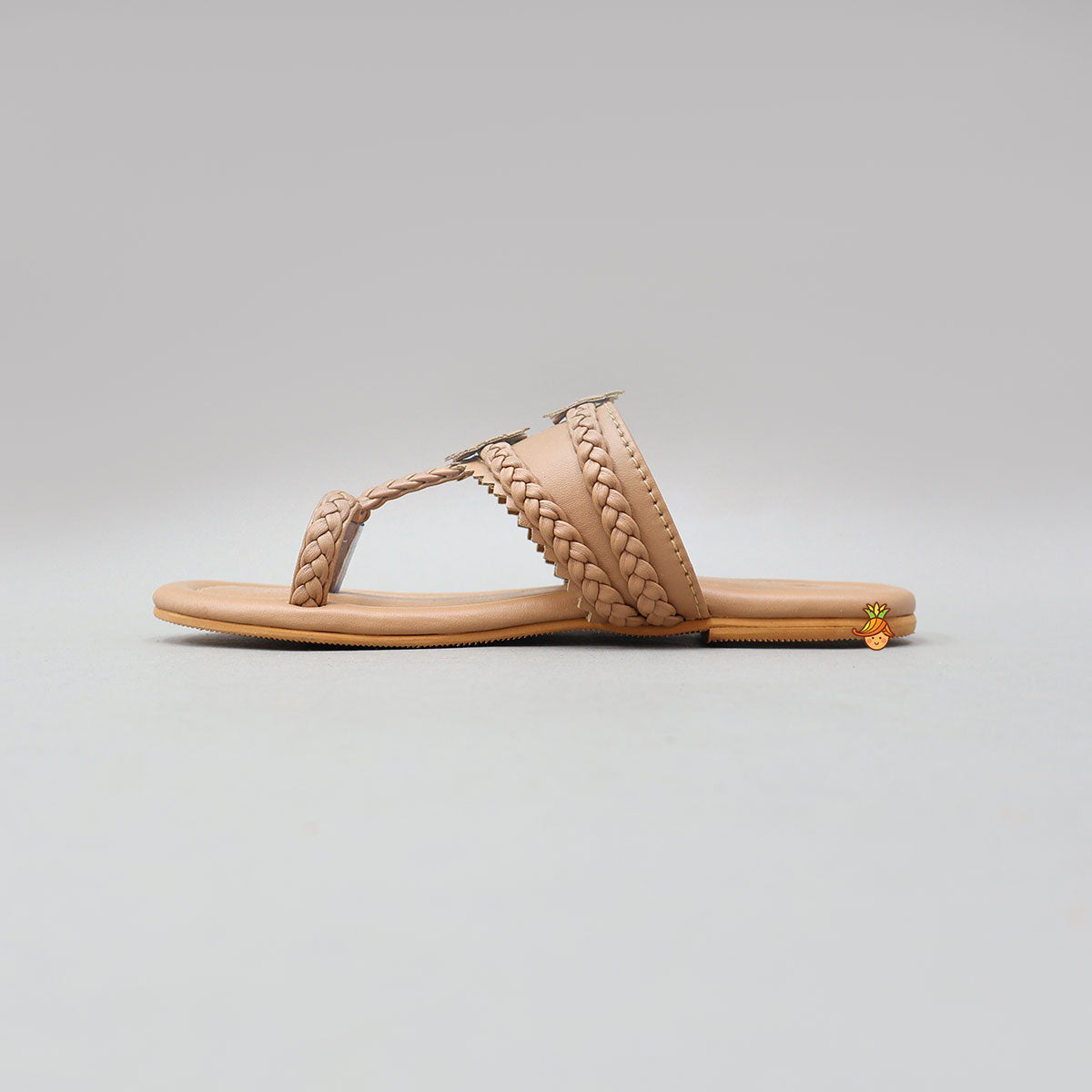 Kolhapuri Flats With Braided Detailing