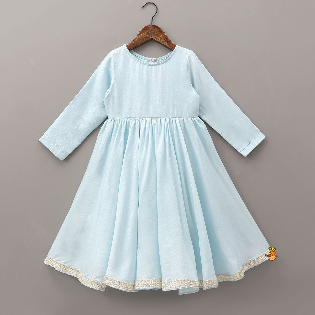 Ethnic Anarkali Style Kurti With Embroidered Jacket