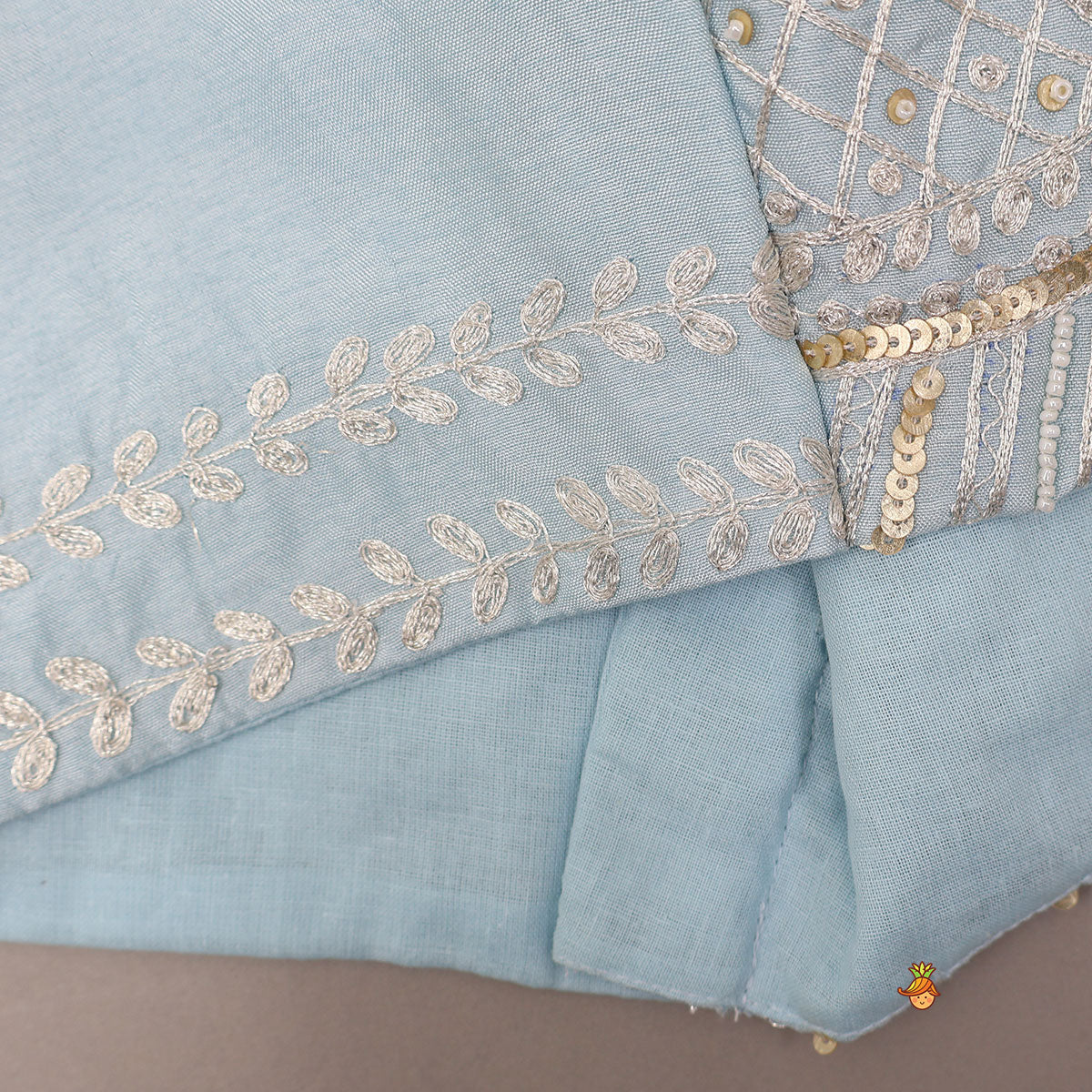 Ethnic Anarkali Style Kurti With Embroidered Jacket