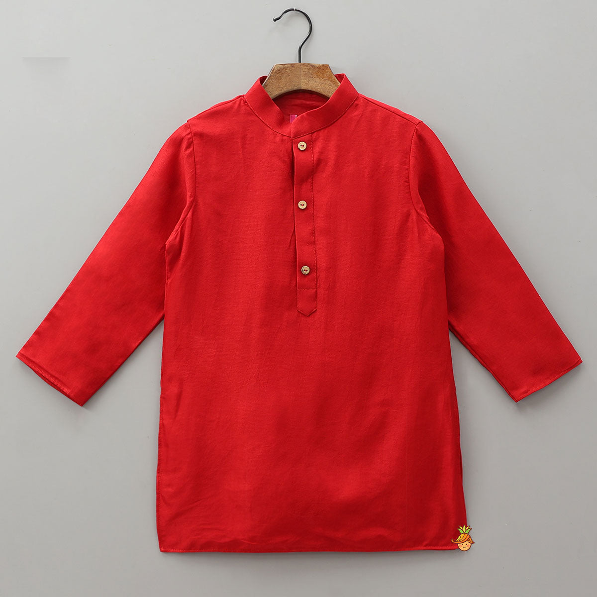 Ethnic Kurta With Embroidered Jacket And Pyjama