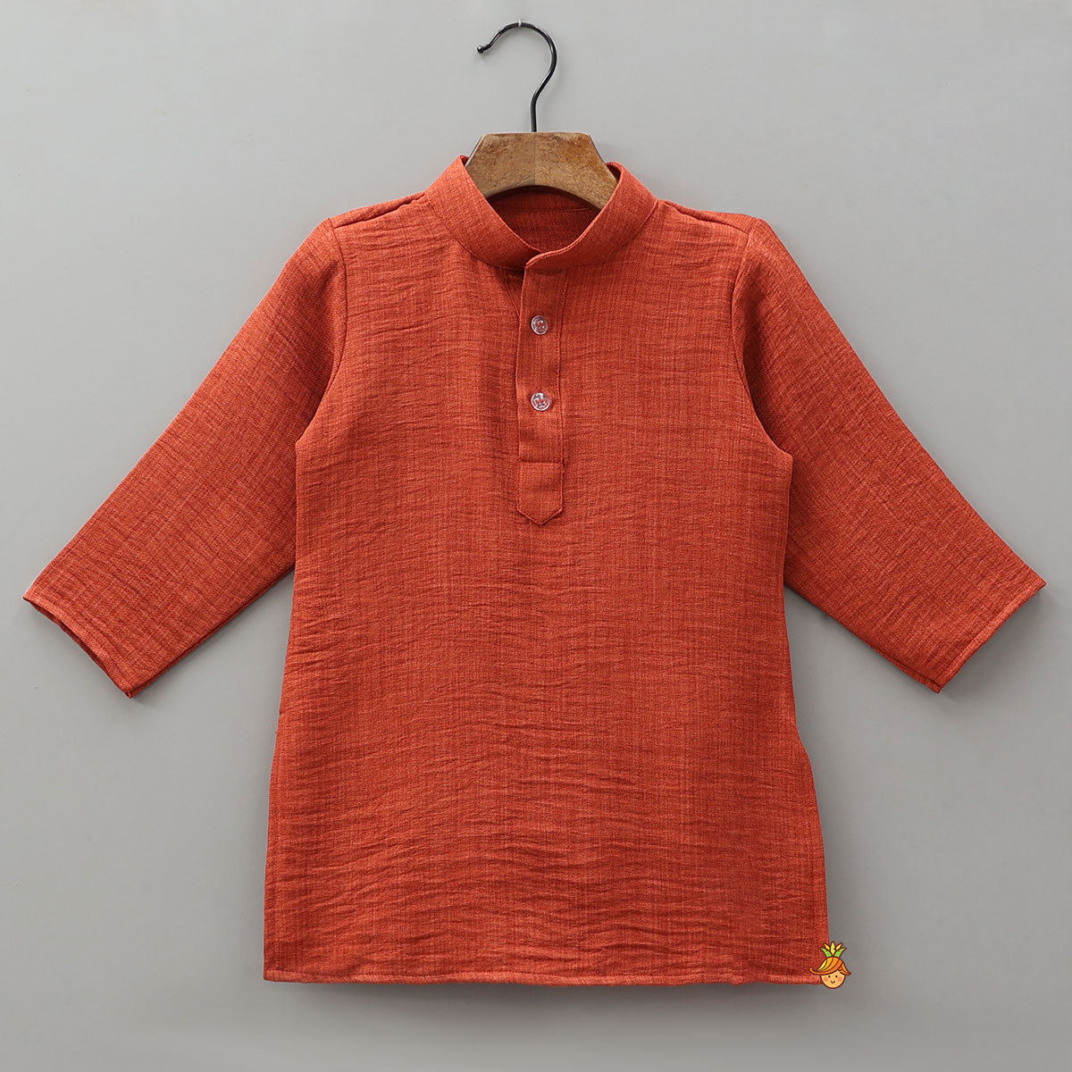 Ethnic Kurta With Matching Open Jacket And Pyjama