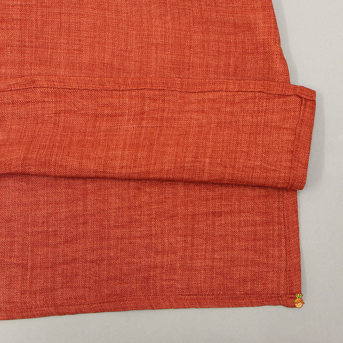 Ethnic Kurta With Matching Open Jacket And Pyjama