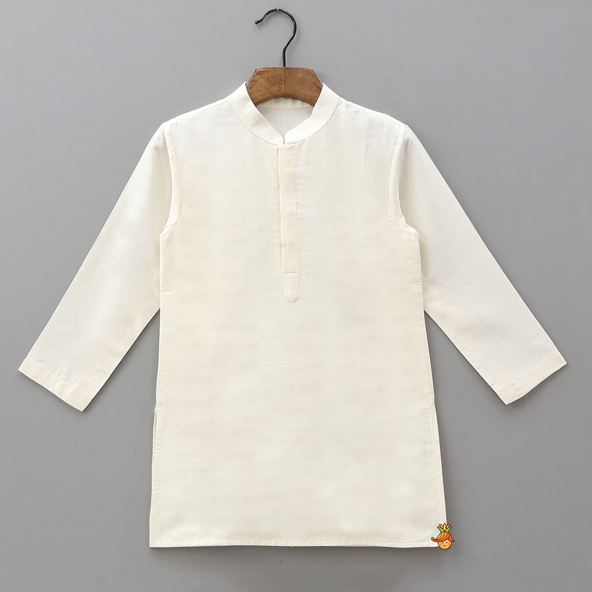 Ethnic Kurta With Hand Embroidered Jacket And Pyjama