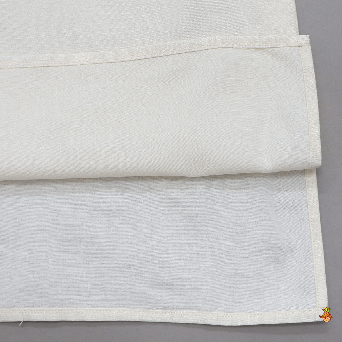 Ethnic Kurta With Hand Embroidered Jacket And Pyjama