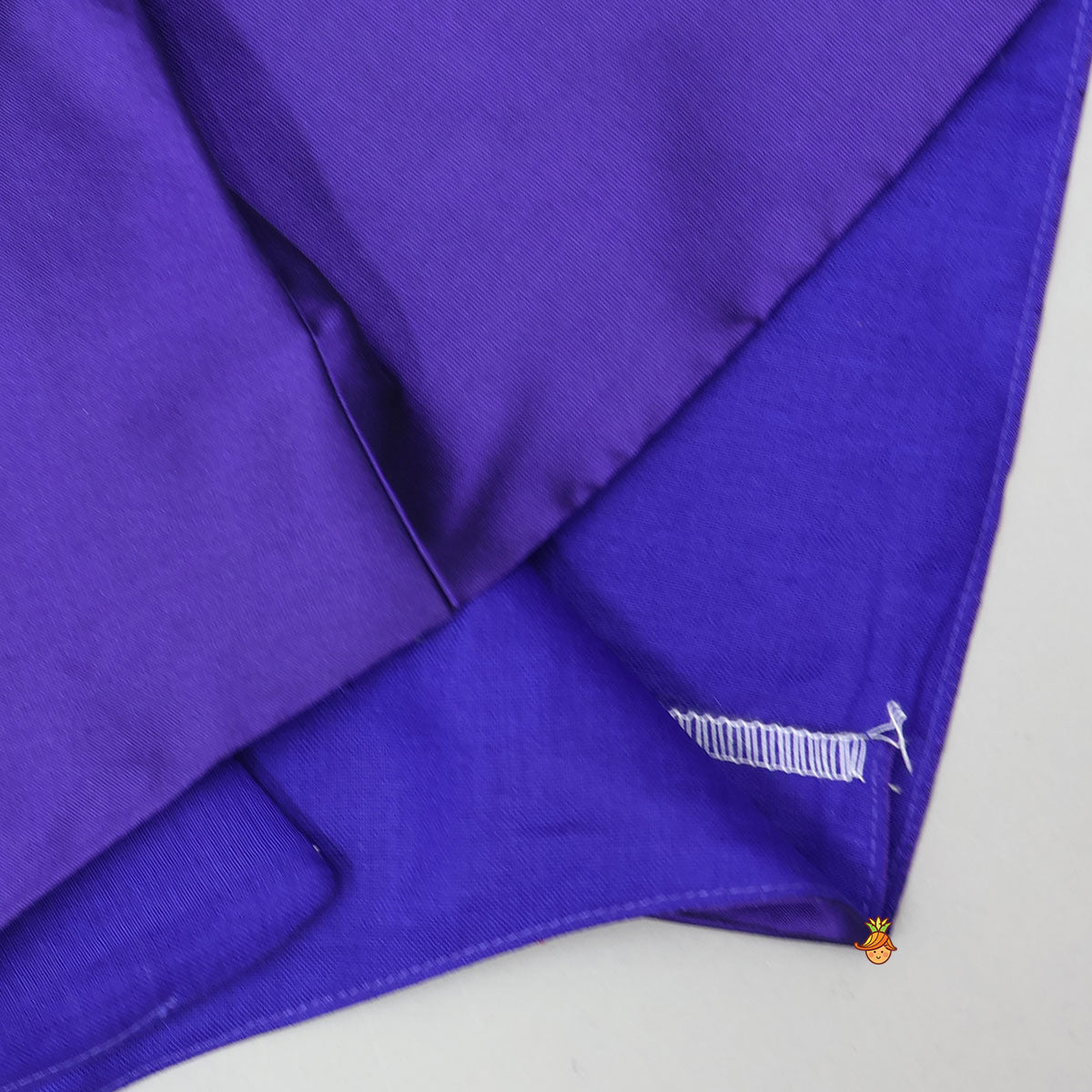 Charming Collar-Neck Front-Open Top And Lehenga