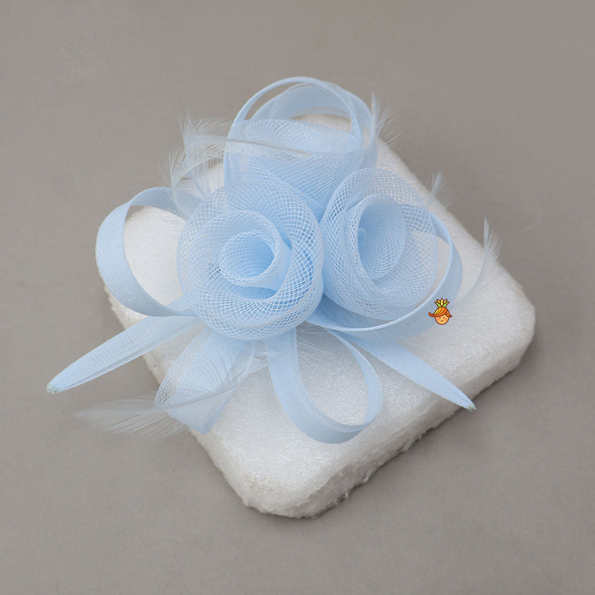 Rose-Shaped Alligator Hair Clip