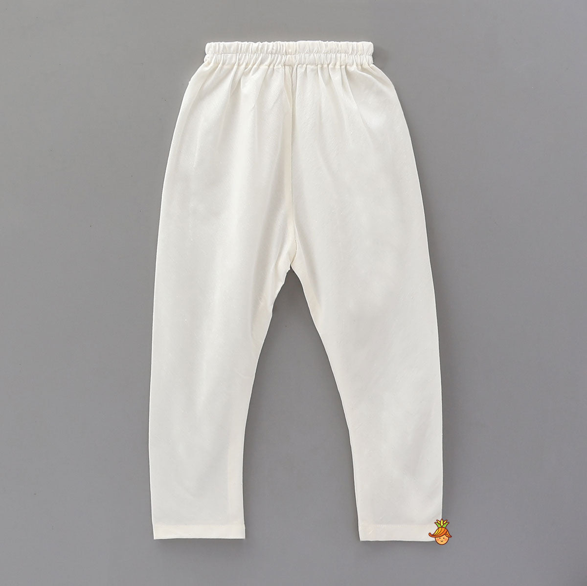 Sequin-Embroidered Flap Ethnic Kurta With Churidar