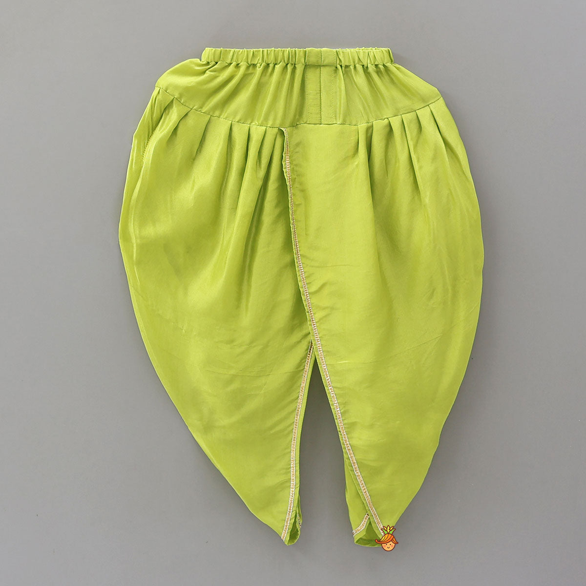 Embroidered Yoke Kurti And Dhoti Pant