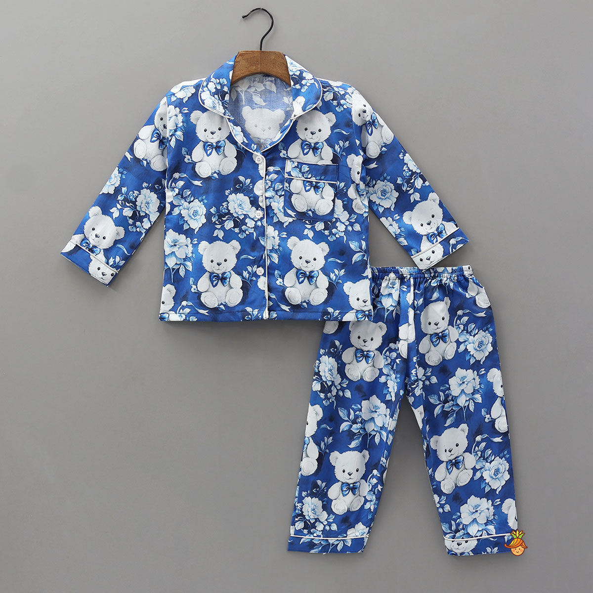 Blooming Flowers Printed Sleepwear