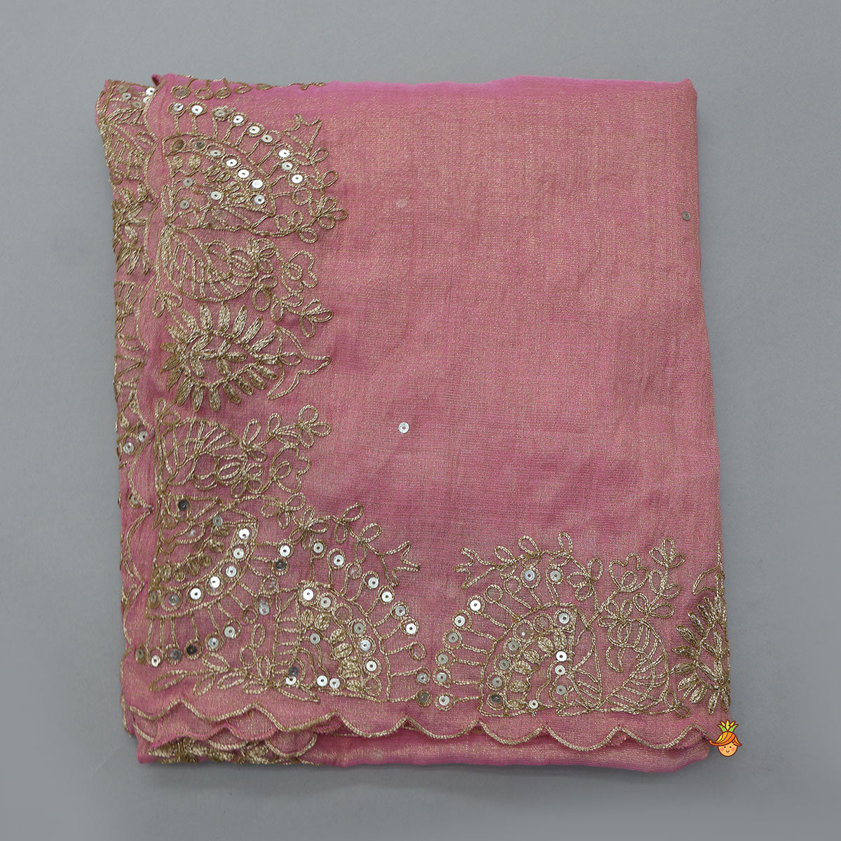 Shimmery Gorgeous Anarkali With Matching Dupatta