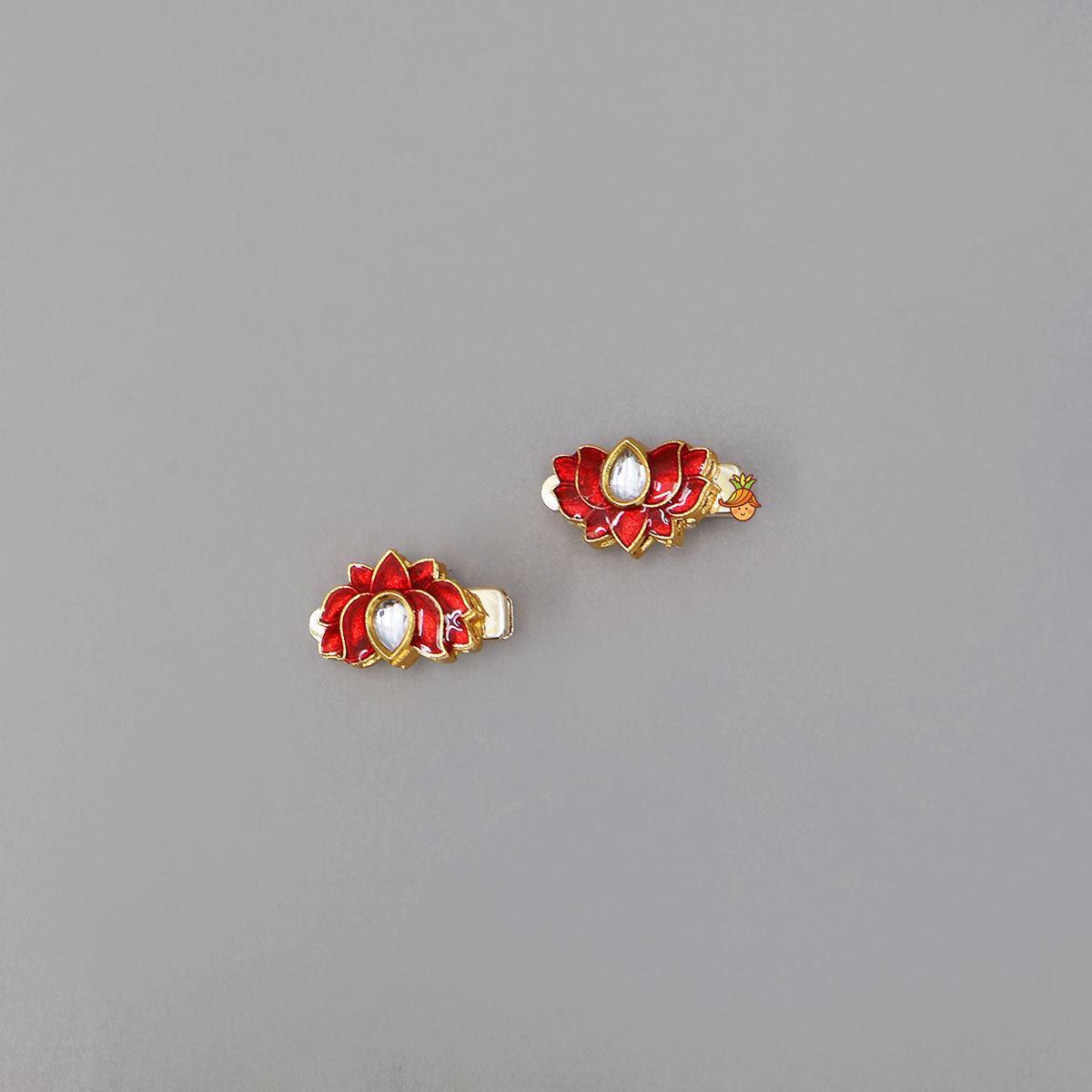 Beautiful Lotus Hair Clips - Set Of 2