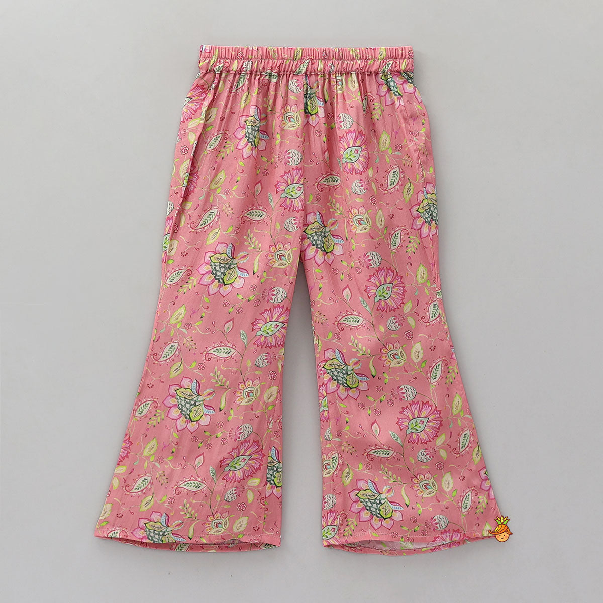 Asymmetric Kurti And Flared Pant