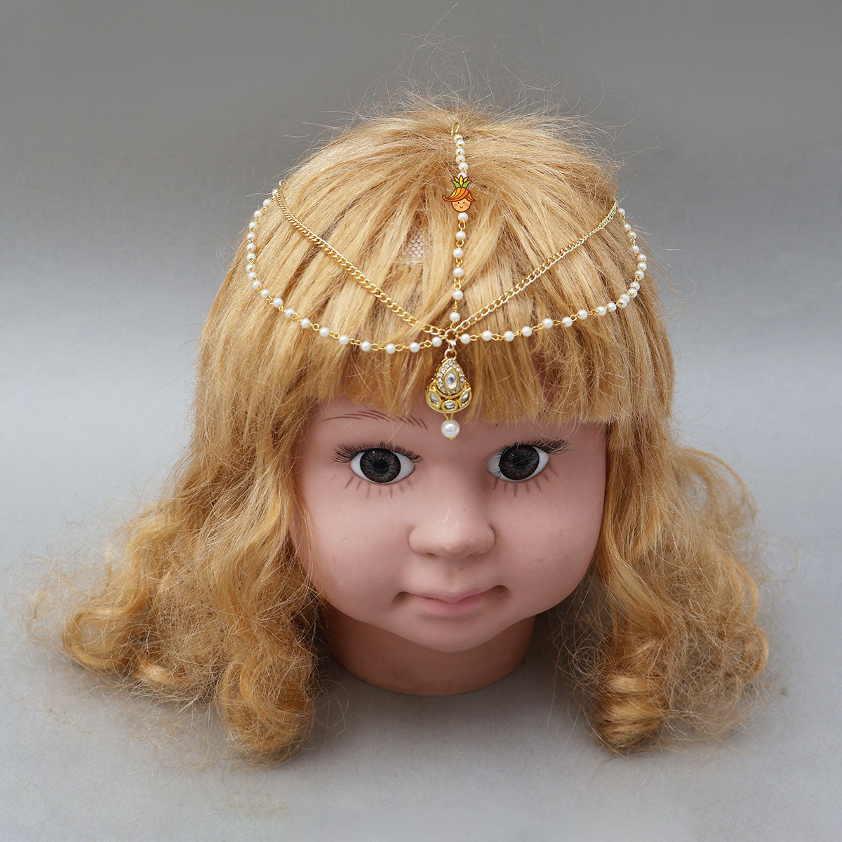 Exquisite Layered Chain Maang Tikka