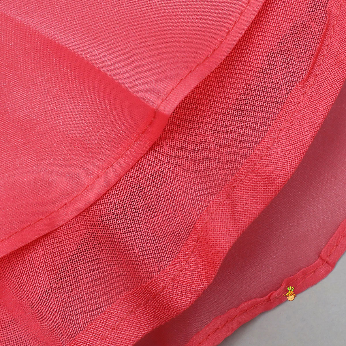 Heavy Yoke-Embroidered Strappy Shimmery Top And Palazzo