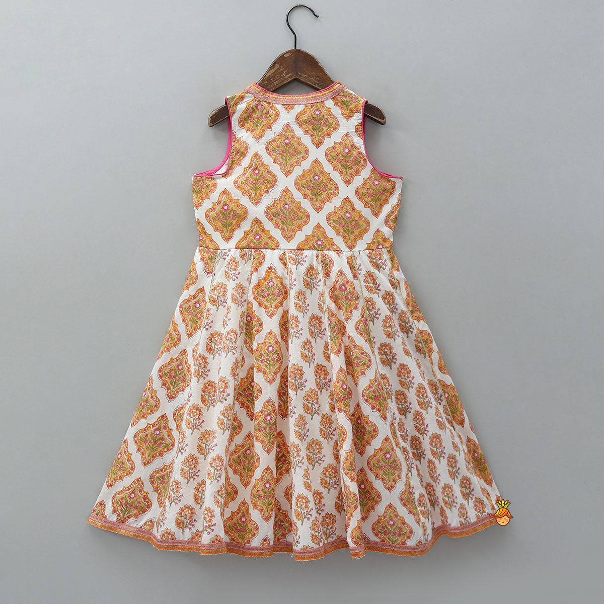 Waist Coat Styled Sleeveless Ethnic Long Kurti