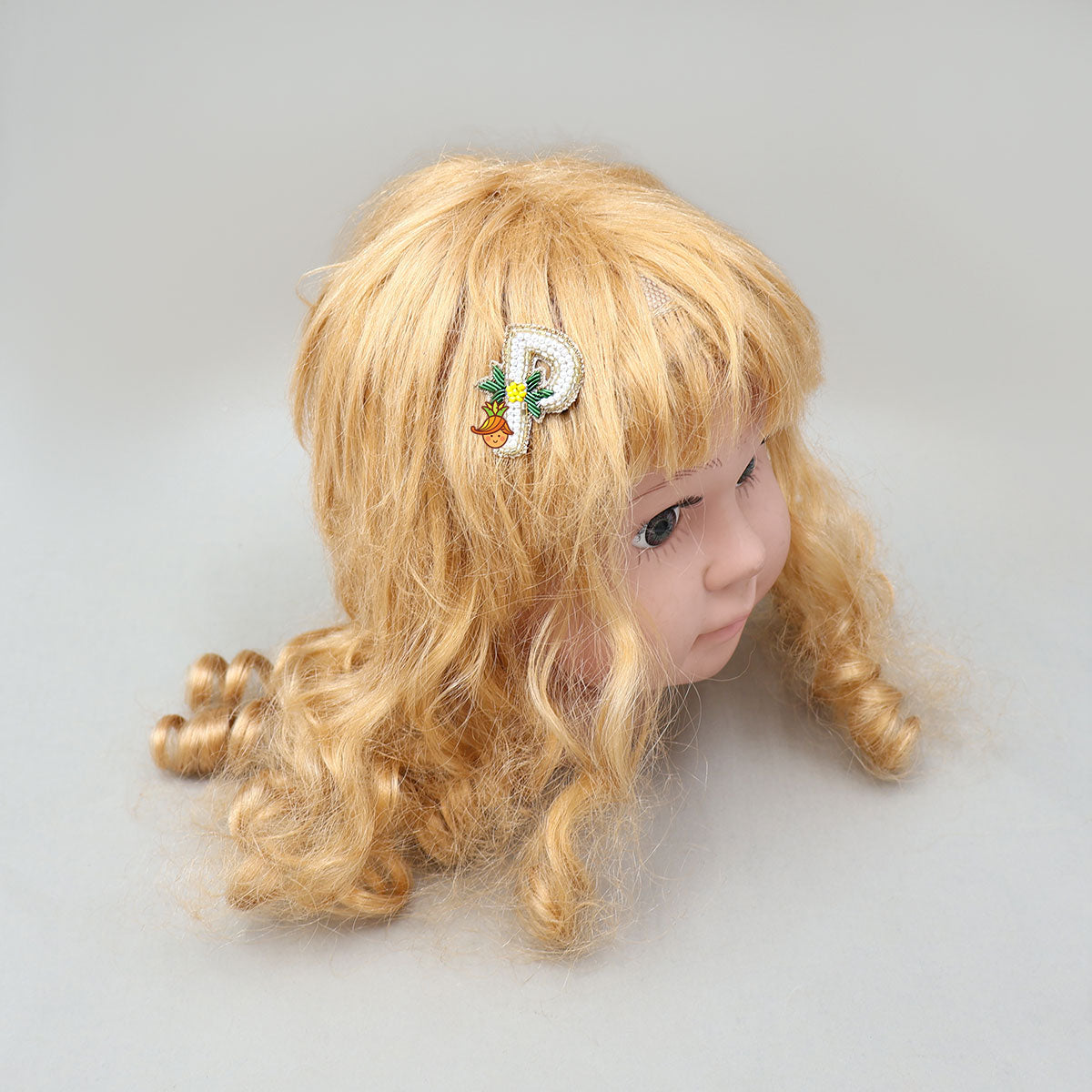 P Alphabet Hair Clip