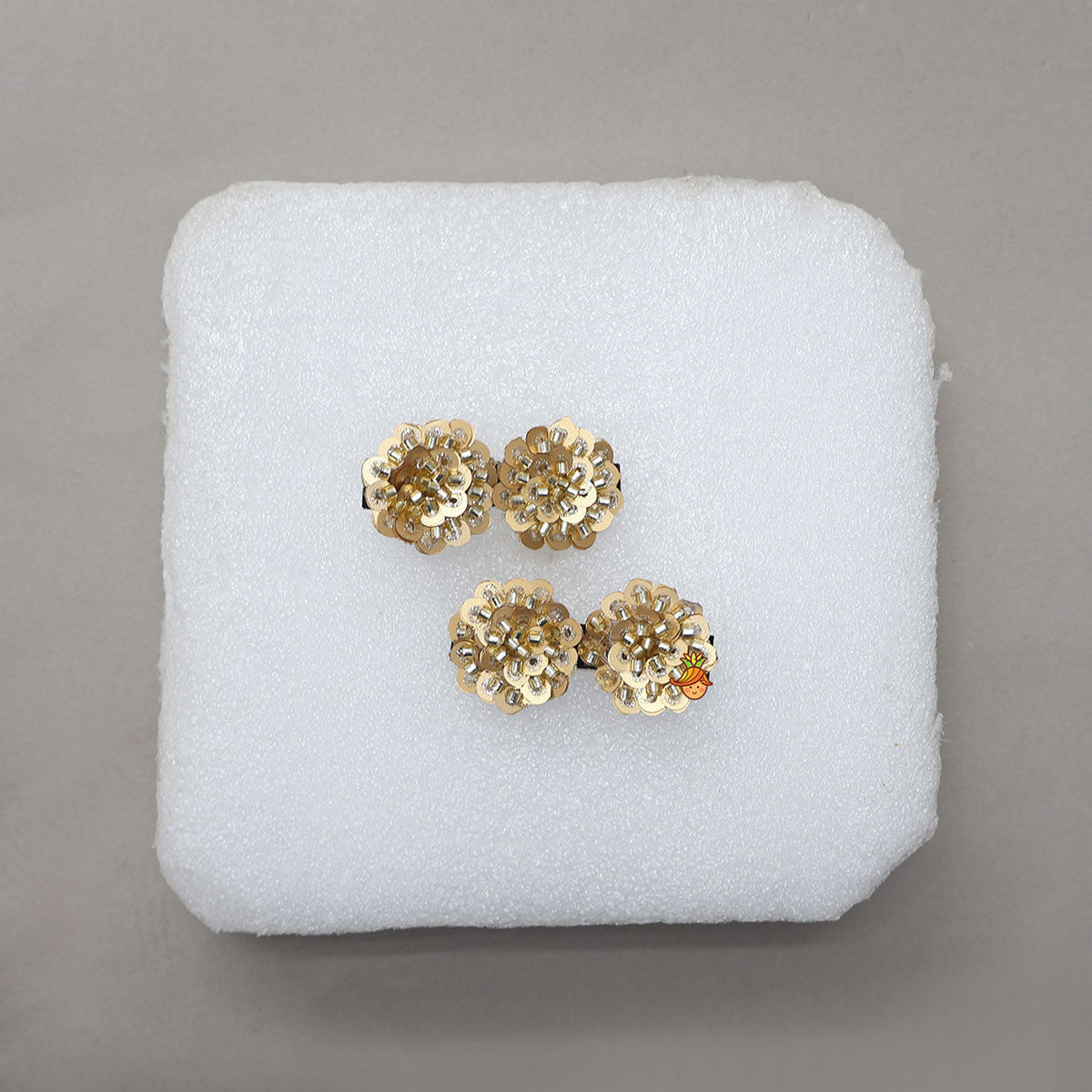 Sequined Hair Clips - Set Of 2