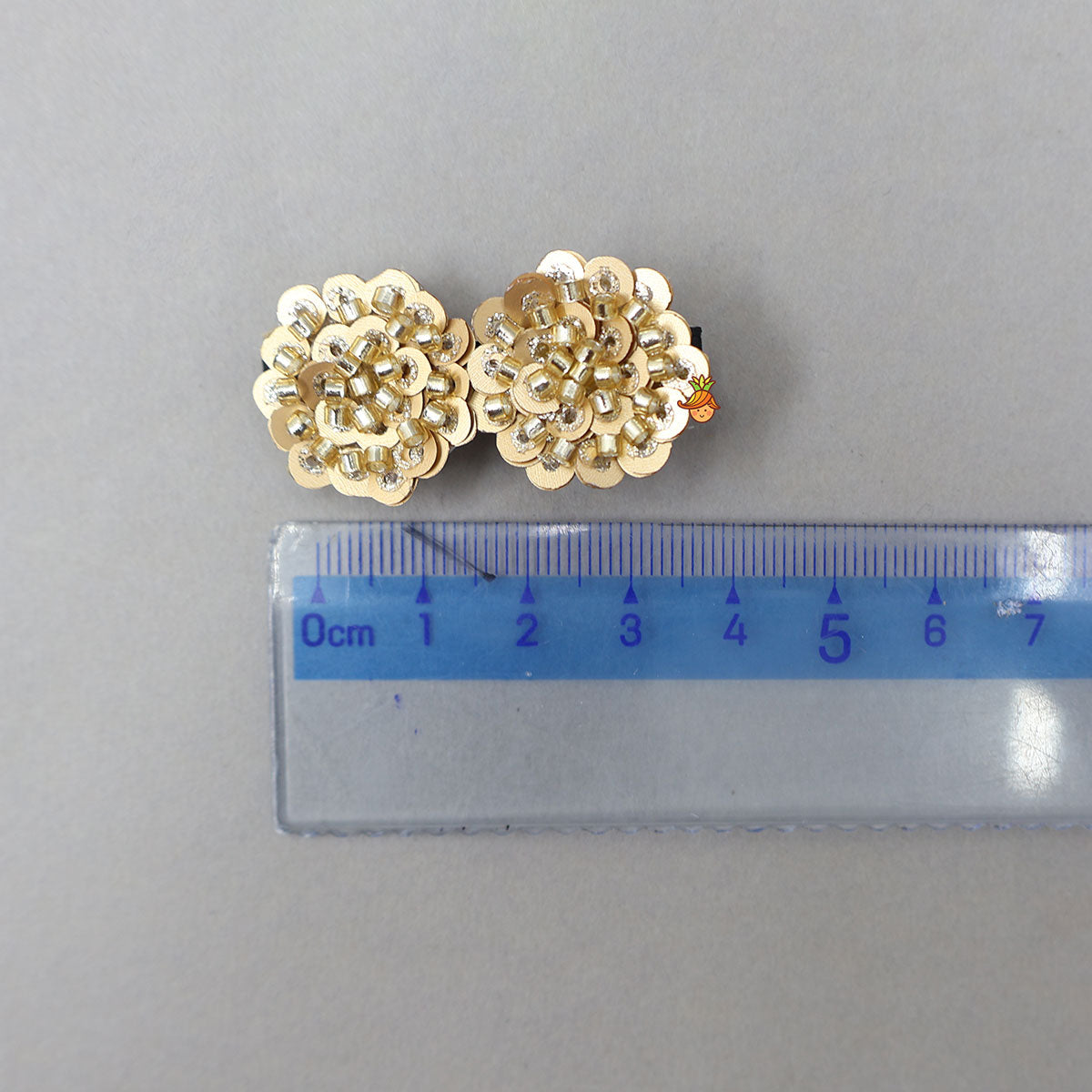 Sequined Hair Clips - Set Of 2
