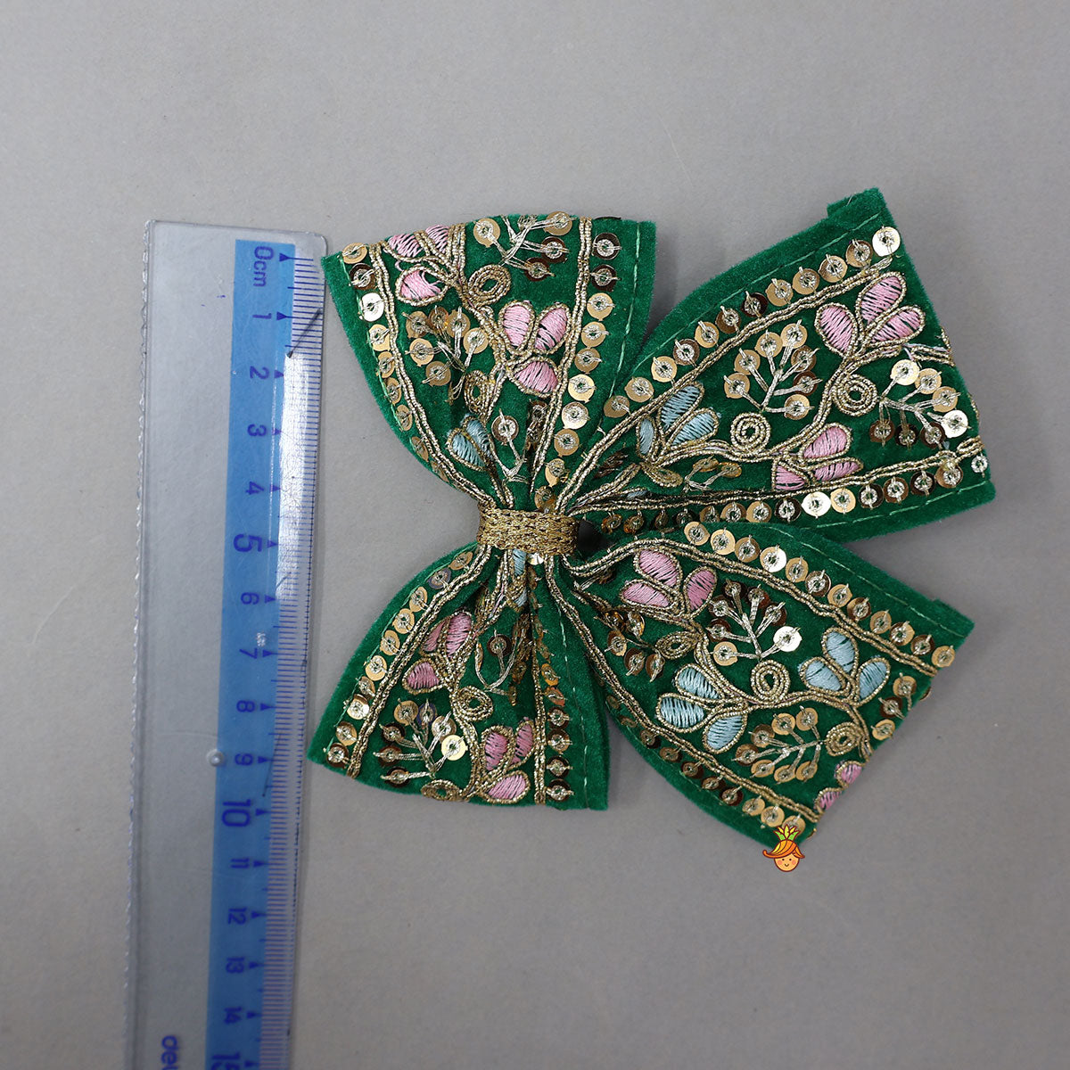 Beautifully Embroidered Hair Clip