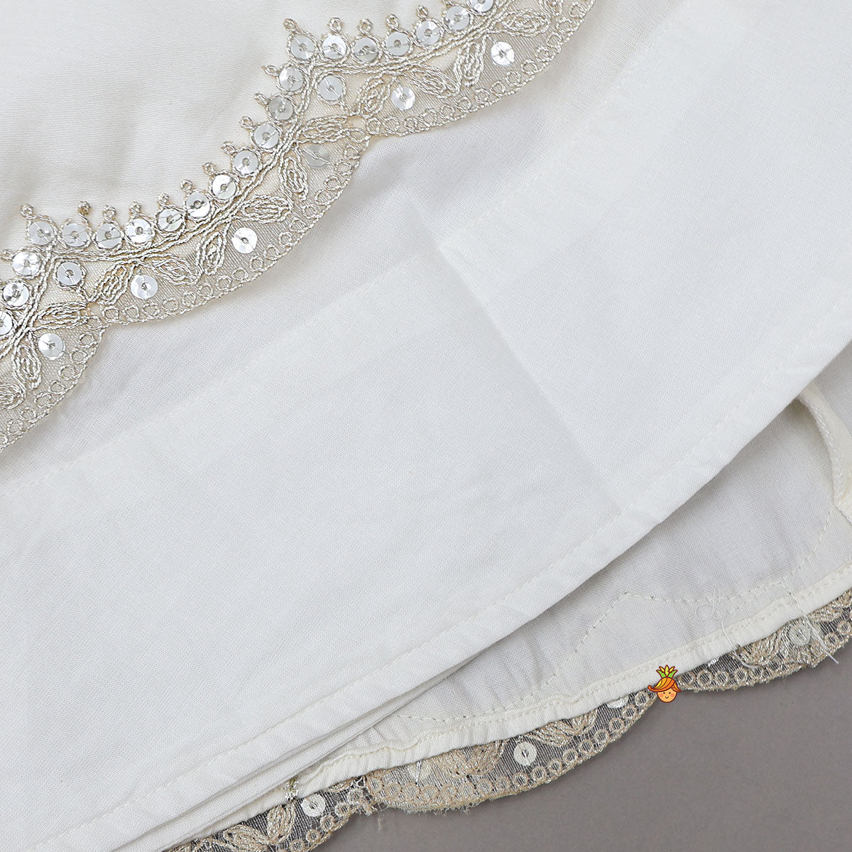 Halter Neck Embellished Top With Matching Jacket And Lehenga With Fringed Dupatta