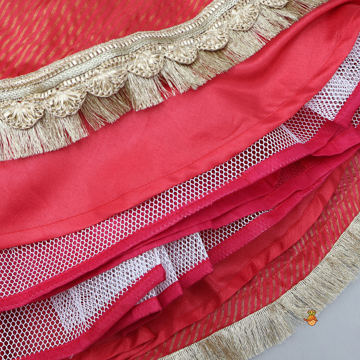 Anarkali With Brocade Jacket And Matching Dupatta