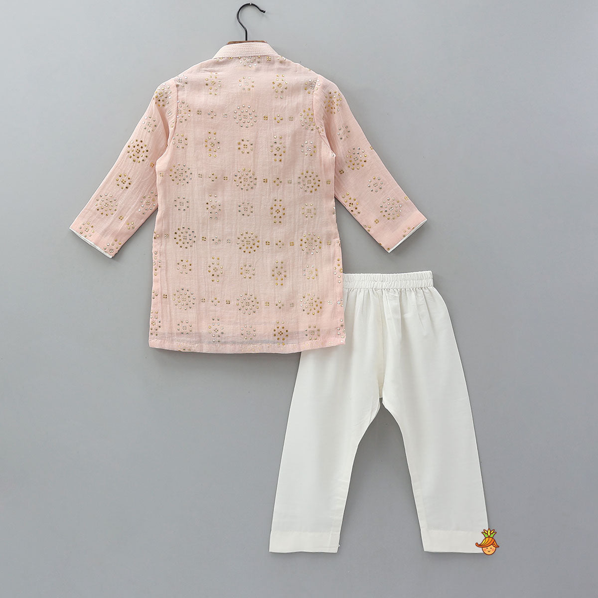 Ethnic Chanderi Kurta And Pyjama
