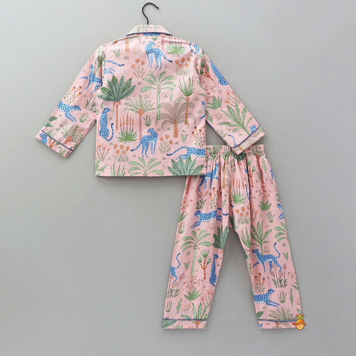 Jungle-Themed Printed Sleepwear