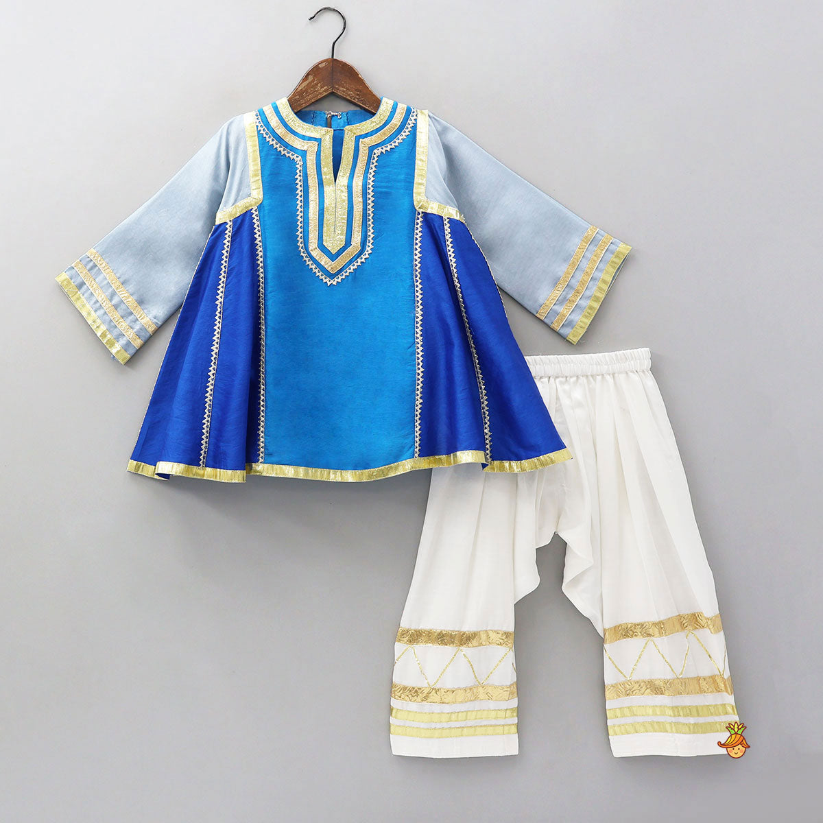 Lace Work Kurti With Salwar