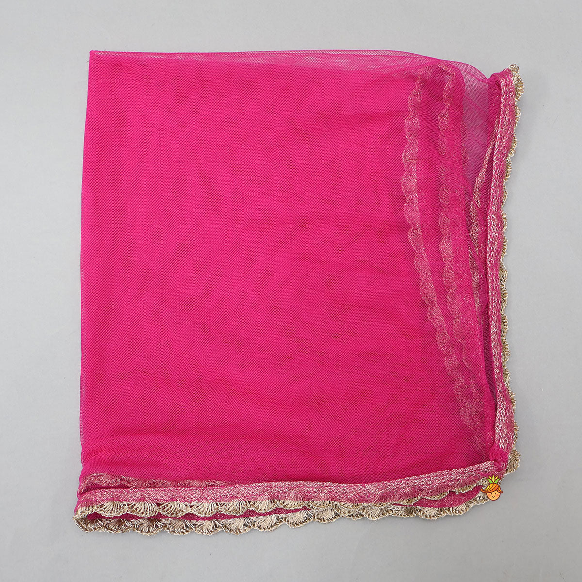 Stylish Sleeves Embroidered Kurti And Sharara With Contrasting Dupatta