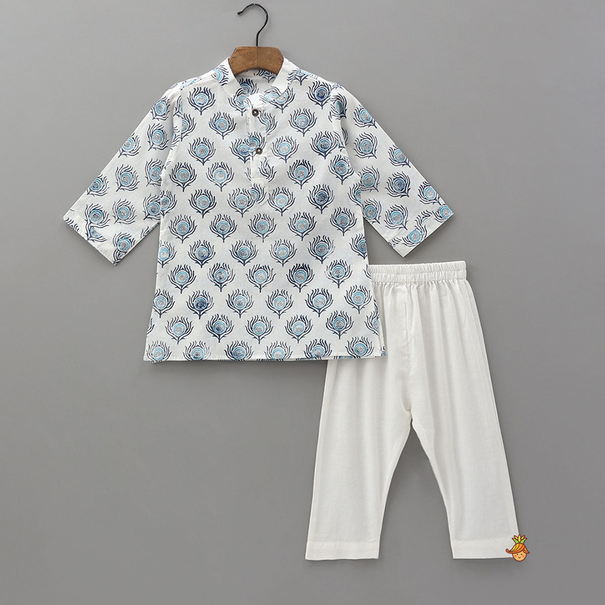 Premium Printed Kurta With Pyjama
