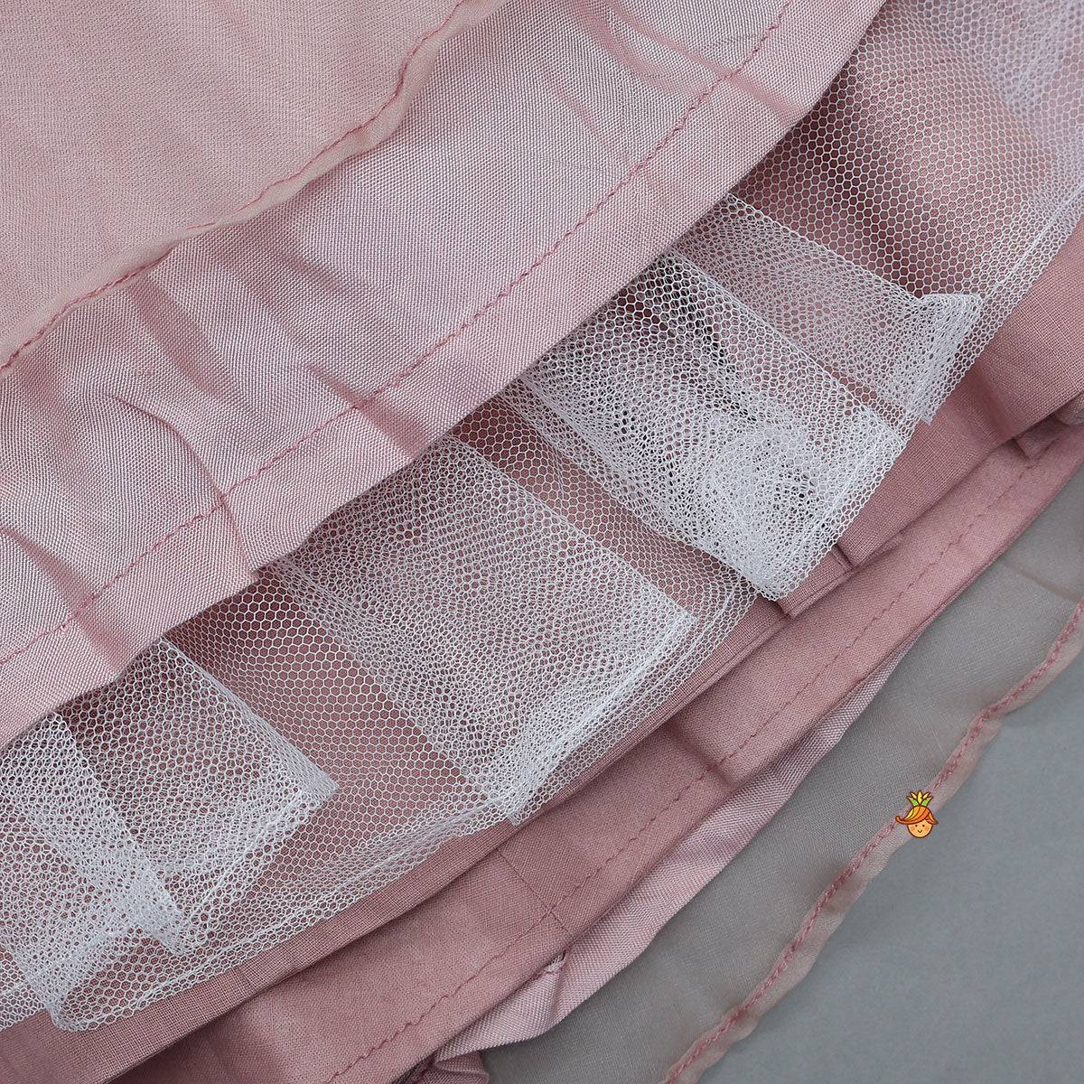 Heavy Embroidered Top And Lehenga With Organza Dupatta