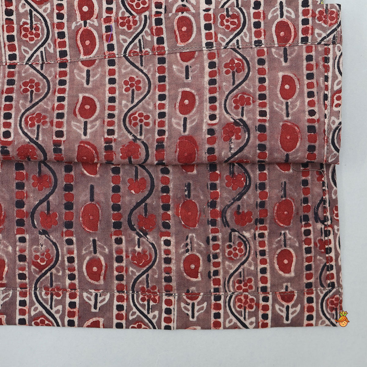 Hand Block Printed Kurta And Pyjama