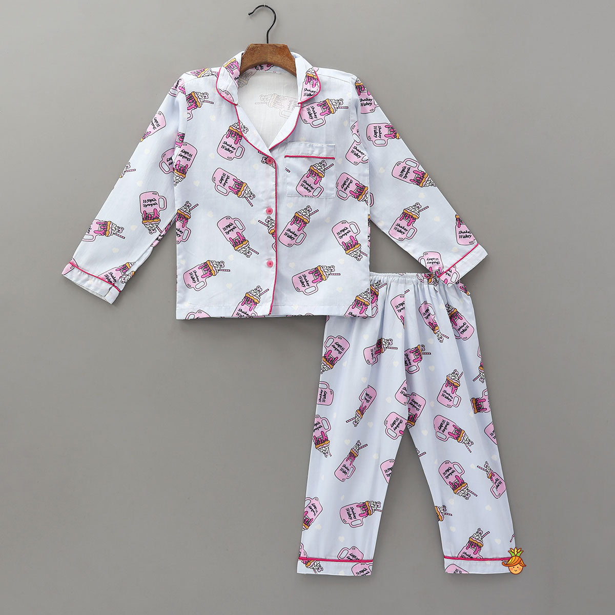 Candy Shake Printed Sleepwear Set