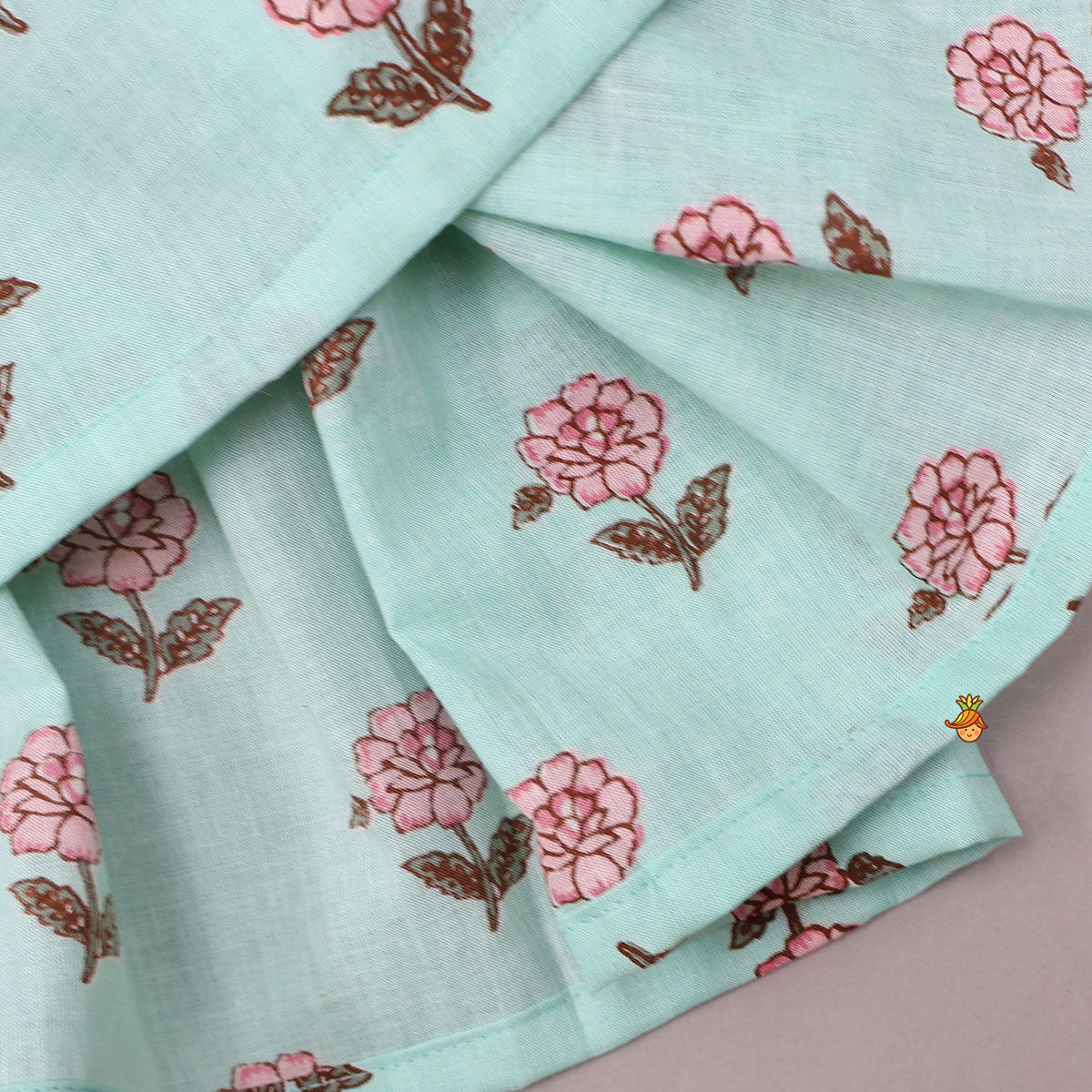 Printed Angarkha Style Elegant Kurti And Sharara With Dupatta