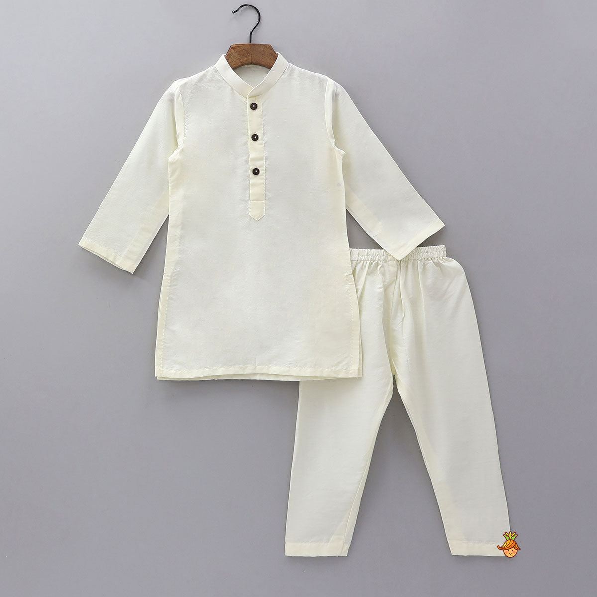 Ethnic Kurta With Beautifully Embroidered Jacket And Pyjama