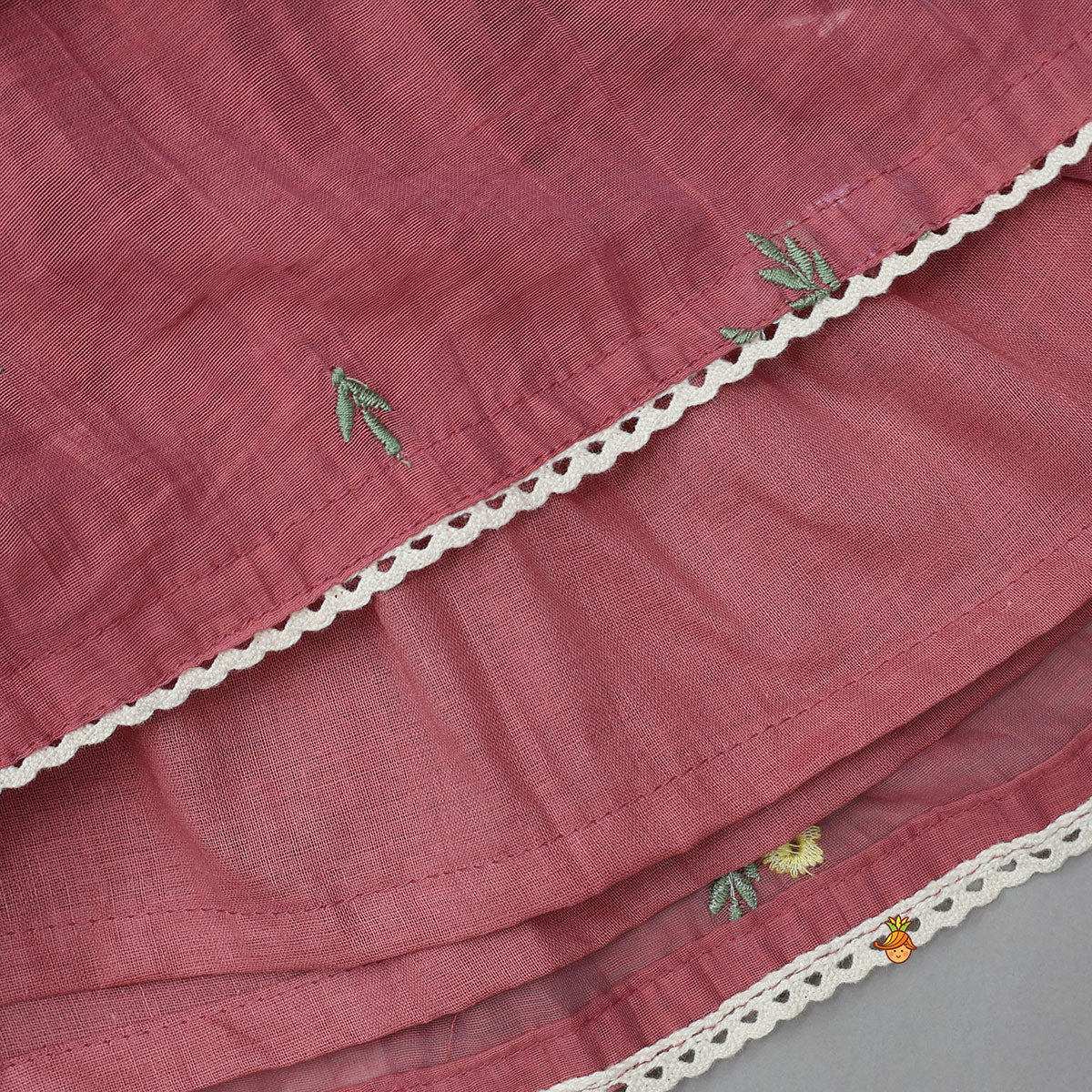 Bow Detail Kurti And Matching Palazzo