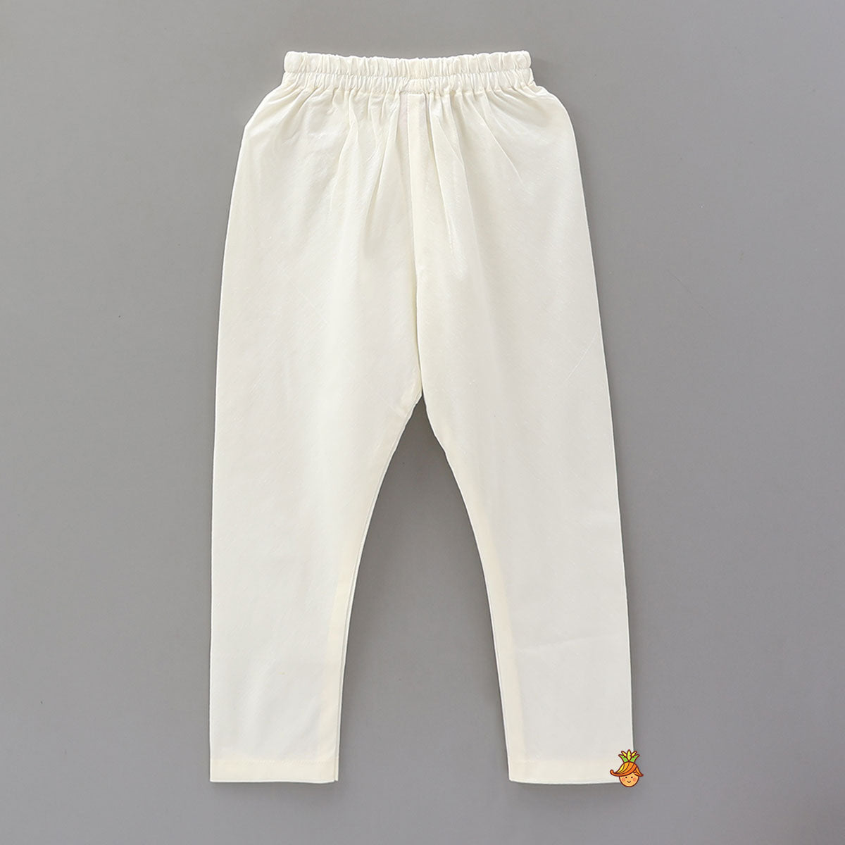 Hand Embroidered Front Placket Kurta And Churidar