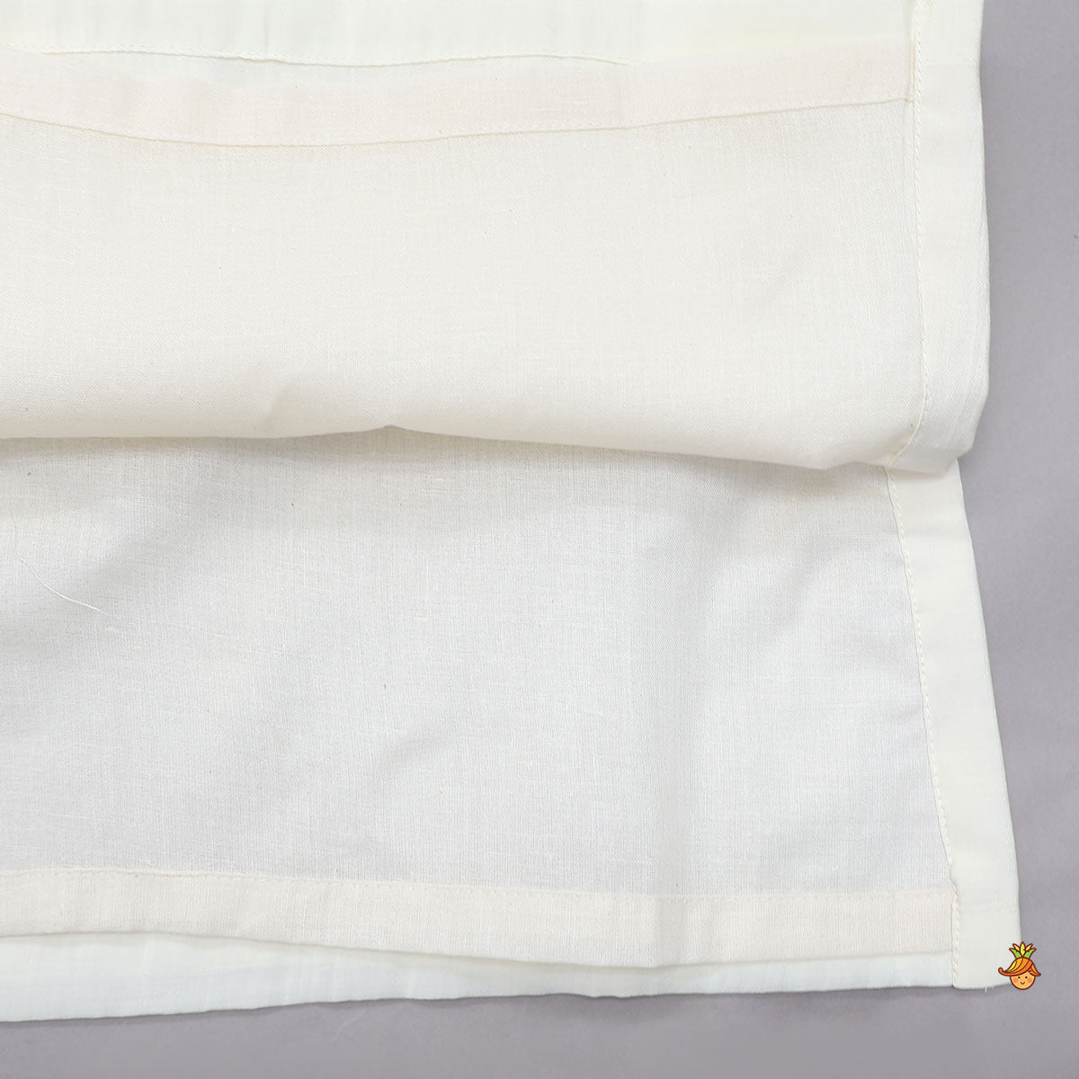 Hand Embroidered Front Placket Kurta And Churidar