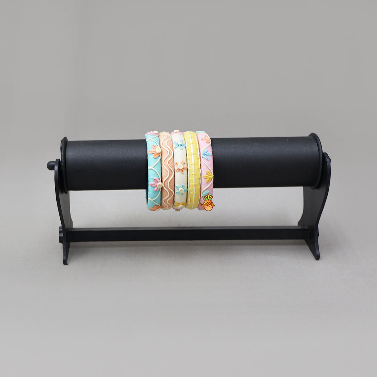Handmade Floral Thread Bangles