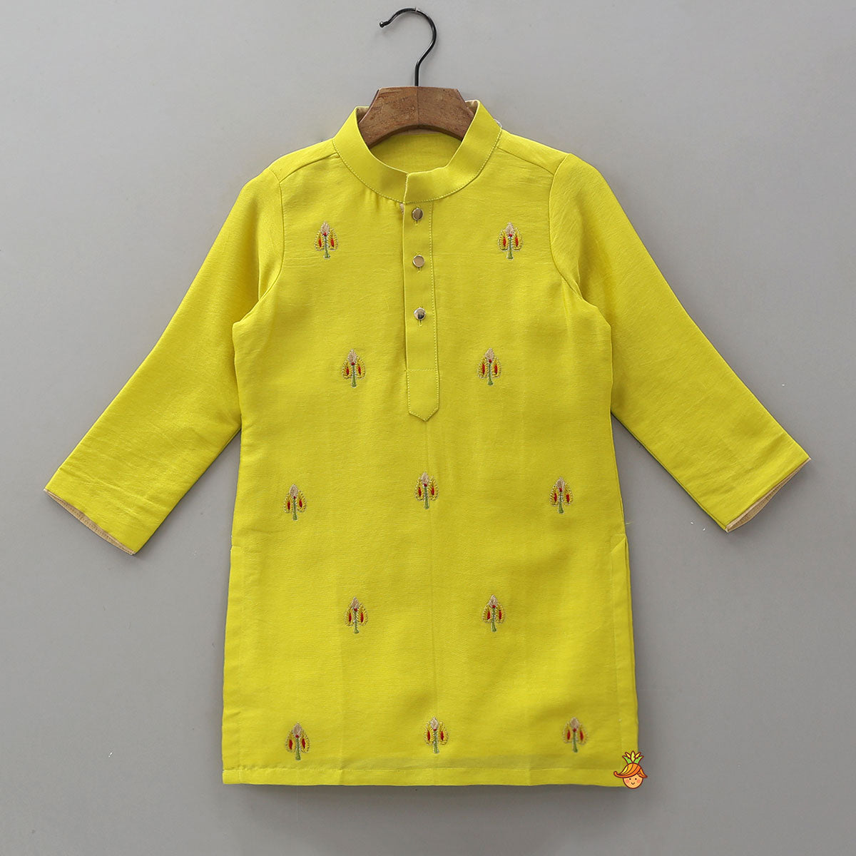 Booti Work Kurta And Pyjama