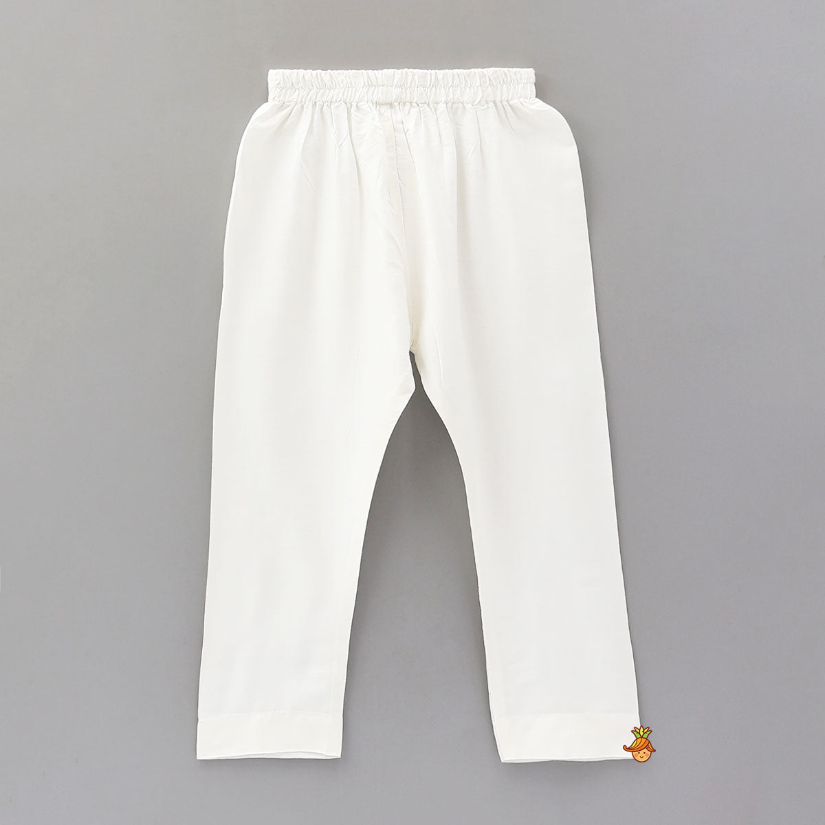 Bird Motif Embroidered Kurta And Pyjama